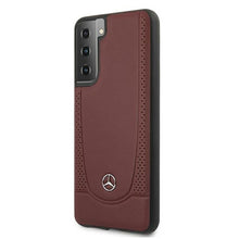 Заредете изображение във визуализатора на галерията – Original faceplate case MERCEDES MEHCS21SARMRE for SAMSUNG S21 (Urban Line / red)
