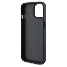 Заредете изображение във визуализатора на галерията – Ferrari Perforated Waves Metal Logo case for iPhone 15 / 14 / 13 - black

