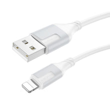 Заредете изображение във визуализатора на галерията – Borofone Cable BX101 Creator - USB to Lightning - 2,4A 1 metre white
