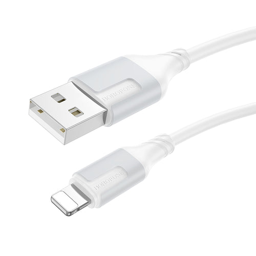 Borofone Cable BX101 Creator - USB to Lightning - 2,4A 1 metre white