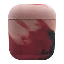 Заредете изображение във визуализатора на галерията – Watercolor AirPods Case colorful hard case for AirPods 2 / AirPods 1 red
