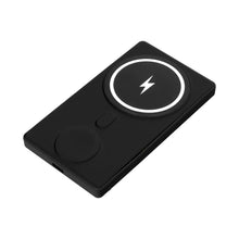 Заредете изображение във визуализатора на галерията – Power Bank with wireless charging support MagSafe 15W + charging Apple Watch 3W N66 black
