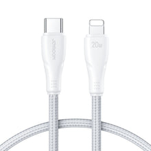 Заредете изображение във визуализатора на галерията – Joyroom USB C - Lightning 20W Surpass Series cable for fast charging and data transfer 0.25 m white (S-CL020A11)
