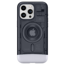 Заредете изображение във визуализатора на галерията – SPIGEN Classic C1 Mag compatible with MagSafe for IPHONE 15 PRO graphite
