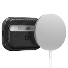 Заредете изображение във визуализатора на галерията – Spigen MAG ARMOR MAGSAFE Apple AIRPODS PRO 1 / 2 MATTE BLACK
