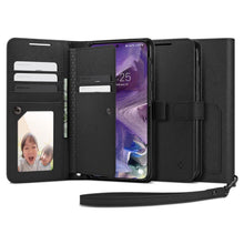 Заредете изображение във визуализатора на галерията – Spigen WALLET "S" PLUS GALAXY S23 BLACK
