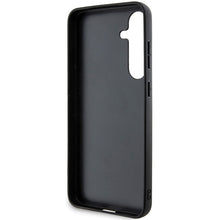 Заредете изображение във визуализатора на галерията – Original Case BMW Leather Carbon BMHCS24M22NBCK for Samsung Galaxy S24 Plus Black
