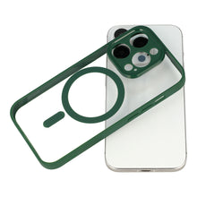 Заредете изображение във визуализатора на галерията – Acrylic Color Magsafe Case for Iphone 15 Plus green
