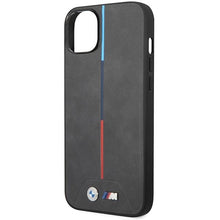 Заредете изображение във визуализатора на галерията – BMW BMHMP14M22PVTA case iPhone 14 Plus 6.7" gray/gray Quilted Tricolor MagSafe
