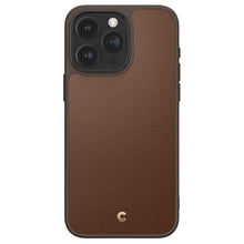 Заредете изображение във визуализатора на галерията – Spigen CYRILL KAJUK MAG MAGSAFE IPHONE 15 PRO SADDLE BROWN
