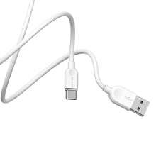 Заредете изображение във визуализатора на галерията – Borofone Cable BX14 LinkJet - USB to Type C - 2,4A 3 metres white
