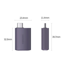 Заредете изображение във визуализатора на галерията – Ugreen US320 USB-C HDMI adapter - gray
