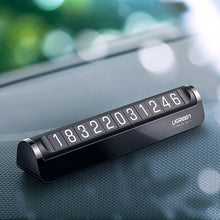 Заредете изображение във визуализатора на галерията – Ugreen car telephone number plate black (LP178)
