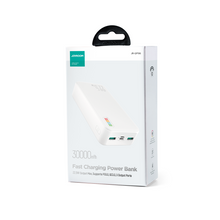 Заредете изображение във визуализатора на галерията – Joyroom powerbank 30000mAh Dazzling Series 22.5W white (QP196)
