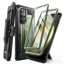 Заредете изображение във визуализатора на галерията – Unicorn Beetle Pro Supcase Supcase for Samsung Galaxy S24 Ultra - green

