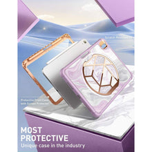 Заредете изображение във визуализатора на галерията – Supcase COSMO IPAD 10.9 2022 MARBLE PURPLE
