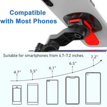 Заредете изображение във визуализатора на галерията – Bicycle holder Twist&amp;Lock black-red
