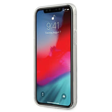 Заредете изображение във визуализатора на галерията – Guess GUHCP12MPCUGLPGG iPhone 12/12 Pro 6,1" różowo-złoty/gold pink hard case Glitter Gradient 4G Circle Logo
