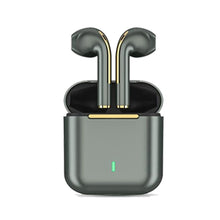 Заредете изображение във визуализатора на галерията – Wireless headset stereo tws j18 + docking station green - TopMag
