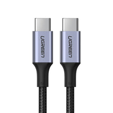Заредете изображение във визуализатора на галерията – Ugreen US316 USB-C / USB-C cable 480Mb/s 5A 0.5m - gray
