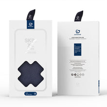 Заредете изображение във визуализатора на галерията – Dux Ducis Skin X2 case Samsung Galaxy S23+ flip case wallet stand blue
