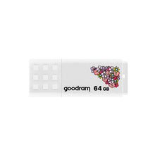 Заредете изображение във визуализатора на галерията – GOODRAM UME2 Pendrive - 64GB USB 2.0 Spring WHITE
