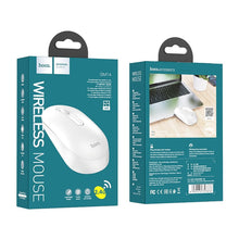 Заредете изображение във визуализатора на галерията – Hoco wireless mouse platinium 2,4g gm14 white
