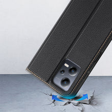 Заредете изображение във визуализатора на галерията – Dux Ducis Skin X2 Case For Xiaomi Redmi Note 12 5G / Poco X5 5G Cover Flip Wallet Stand Black
