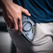 Заредете изображение във визуализатора на галерията – IBLSN Armorbox Mag Supcase case with MagSafe for Samsung Galaxy S24 Ultra - blue
