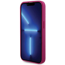 Заредете изображение във визуализатора на галерията – Original Case GUESS Strass Metal Logo GUHCP15LPS4DGPP for Iphone 15 Pro pink
