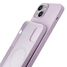 Заредете изображение във визуализатора на галерията – Apple iPhone 14 Plus - 3mk Hardy Silicone MagCase Light Purple
