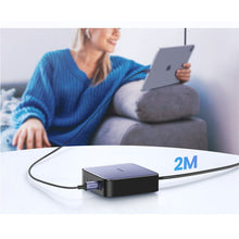 Заредете изображение във визуализатора на галерията – Ugreen 200W PPS multi-port charger 4 x USB Type C / 2 x USB-A gray (CD271)
