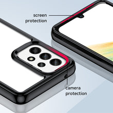 Заредете изображение във визуализатора на галерията – Outer Space Case for Samsung Galaxy A33 5G cover with a flexible frame black
