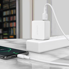 Заредете изображение във визуализатора на галерията – Acefast cable usb a to type c 3a c2-04 silicone silicone 1,2m white
