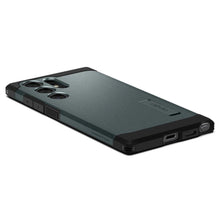 Заредете изображение във визуализатора на галерията – Spigen Tough Armor case for Samsung Galaxy S24 Ultra - dark green
