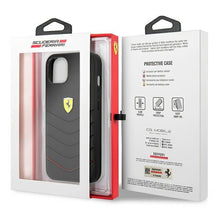 Заредете изображение във визуализатора на галерията – Ferrari FEHCP13MRQUK iPhone 13 6,1" czarny/black hardcase Off Track Quilted
