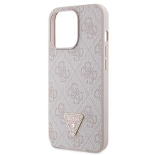 Заредете изображение във визуализатора на галерията – Guess GUHCP13XP4TDSCPP case for iPhone 13 Pro Max 6.7" - pink Crossbody 4G Metal Logo
