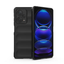 Заредете изображение във визуализатора на галерията – Magic Shield Case for Xiaomi Redmi Note 12 Pro+ flexible armored cover black
