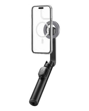 Заредете изображение във визуализатора на галерията – Spigen S570W selfie stick MagSafe tripod with Bluetooth - black
