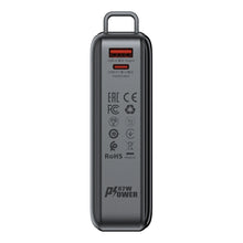 Заредете изображение във визуализатора на галерията – Acefast M4 PD 67W 20000mAh Powerbank with built-in cable - black
