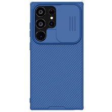 Заредете изображение във визуализатора на галерията – Nillkin CamShield Pro armored case with camera protector for Samsung Galaxy S24 Ultra - blue
