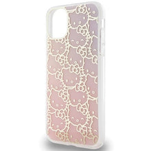 Заредете изображение във визуализатора на галерията – Hello Kitty IML Gradient Electrop Crowded Kitty Head Case for iPhone 11 / Xr - Pink
