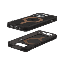 Заредете изображение във визуализатора на галерията – UAG Plyo Magsafe - protective case for iPhone 15 Pro compatible with MagSafe (black-bronze)

