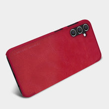 Заредете изображение във визуализатора на галерията – Nillkin Qin Leather case leather case with a flap wallet red
