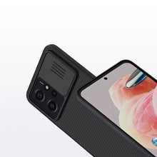 Заредете изображение във визуализатора на галерията – Xiaomi Redmi Note 12 armored case with camera cover Nillkin CamShield Case - black
