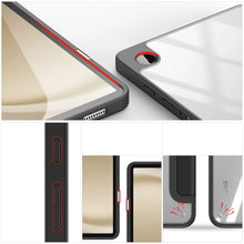 Заредете изображение във визуализатора на галерията – Dux Ducis Toby case with flip stand for Samsung Galaxy Tab A9 8.7'' - black
