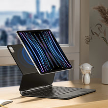 Заредете изображение във визуализатора на галерията – Dux Ducis Bluetooth Keyboard Case (MK Series) for Apple iPad Pro 12.9 (2020/2021/2022) - Black

