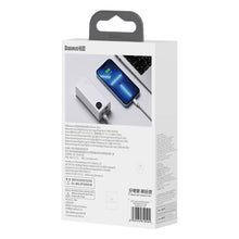 Заредете изображение във визуализатора на галерията – Baseus Adaman2 power bank with digital display 2x USB-A / 1x USB-C 10000mAh 30W - white
