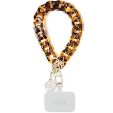 Заредете изображение във визуализатора на галерията – Original Strap GUESS Acetate Acrylic 4G Charm Universal Big Hand Strap GUOUCBMC4MT
