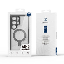 Заредете изображение във визуализатора на галерията – Dux Ducis Aimo Mag armored MagSafe case for Samsung Galaxy S24 Ultra - black
